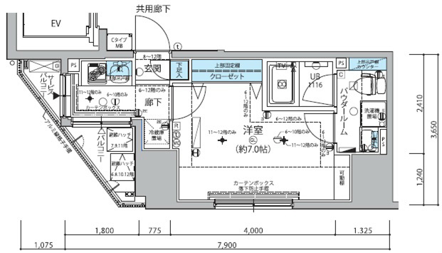 メインステージ信濃町 間取り
