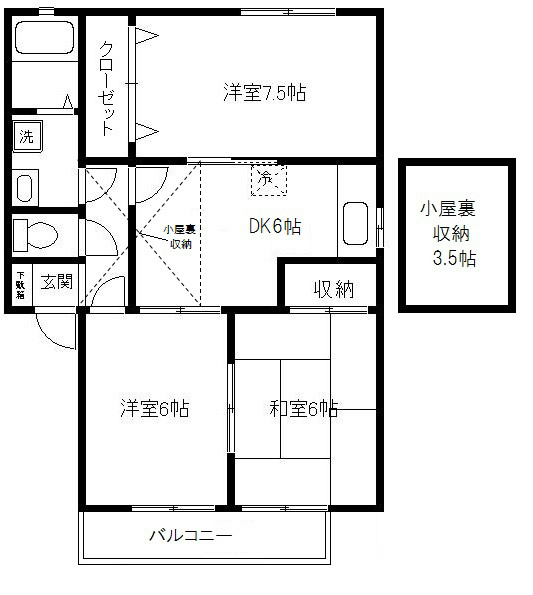 メゾン　ラフィネ 間取り図