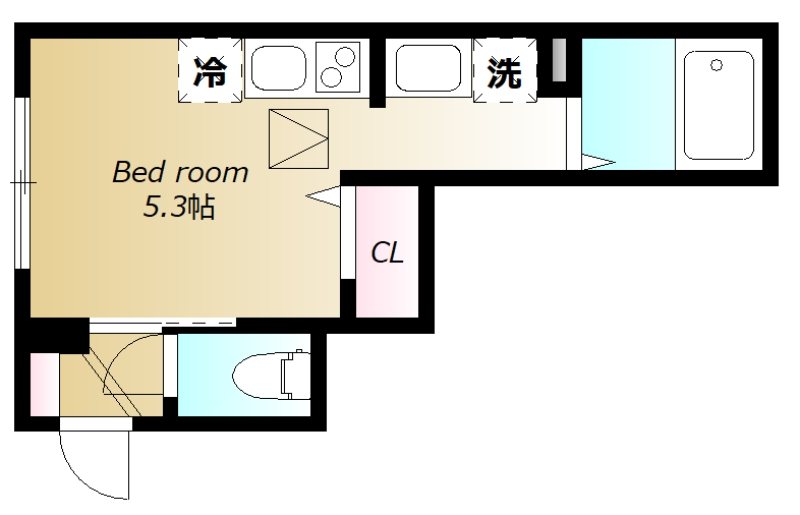 ソレイユ新城 間取り図