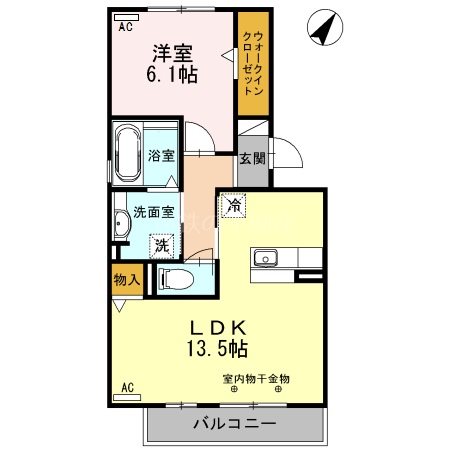 グランディール 間取り図