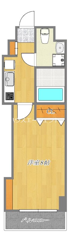 オルハレⅠ 143号室 間取り