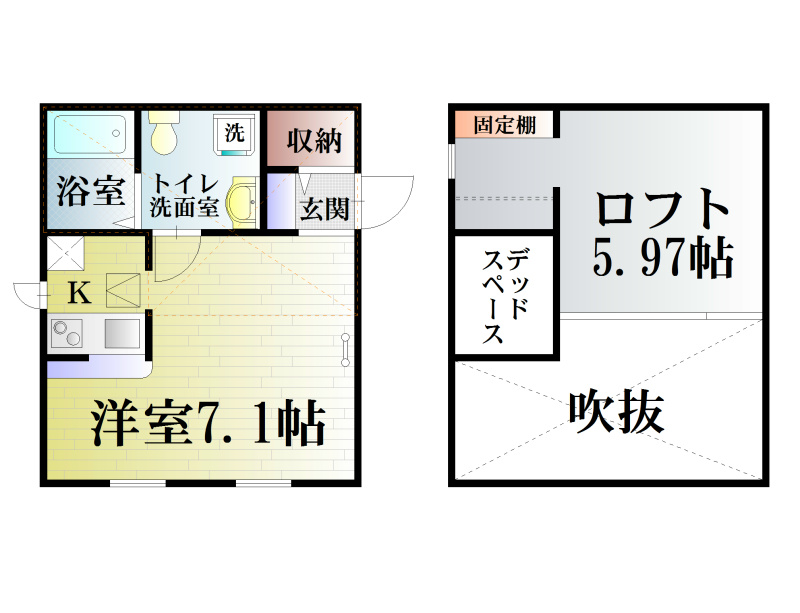 プリマ・参番館 間取り図