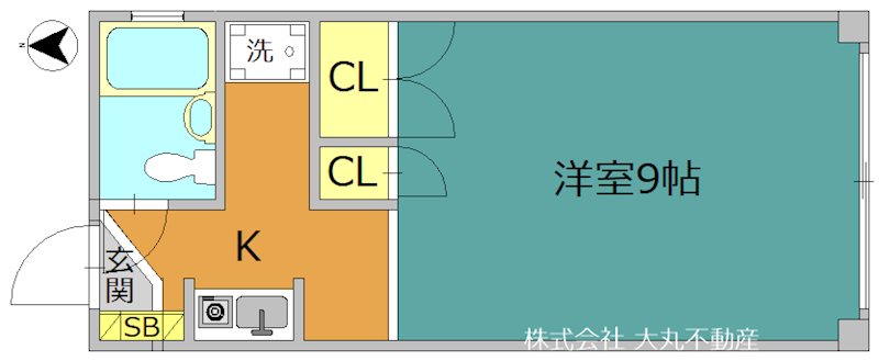 ＭＩビル Ⅱ 間取り