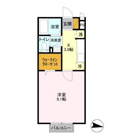 茨城県かすみがうら市下稲吉 間取り