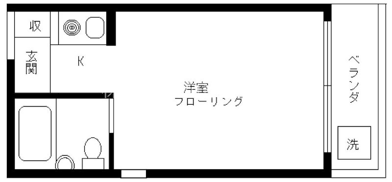 セザールミキ 302号室 間取り