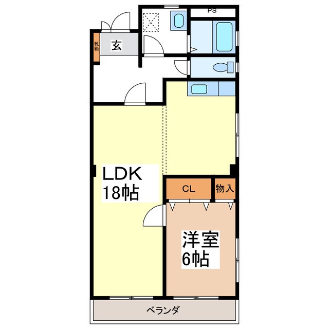 田口アパート（小島田） 間取り