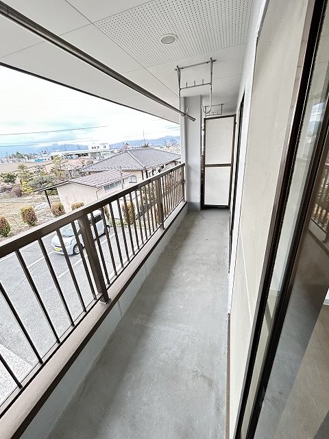田口アパート（小島田） ベランダ