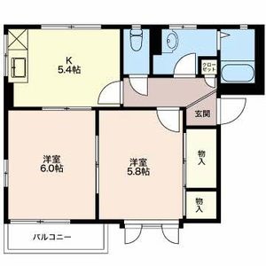 DIAS　OANA　Ａ 間取り