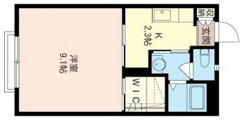 クレマチス X01～X10号室 間取り