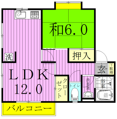 ストークプラザＭＳ 201号室 間取り