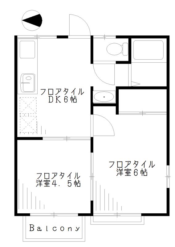 エステートピア善福寺 間取り