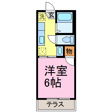 シャルマン宮池 間取り図