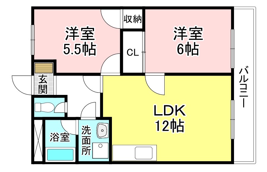 エスポワール21 間取り