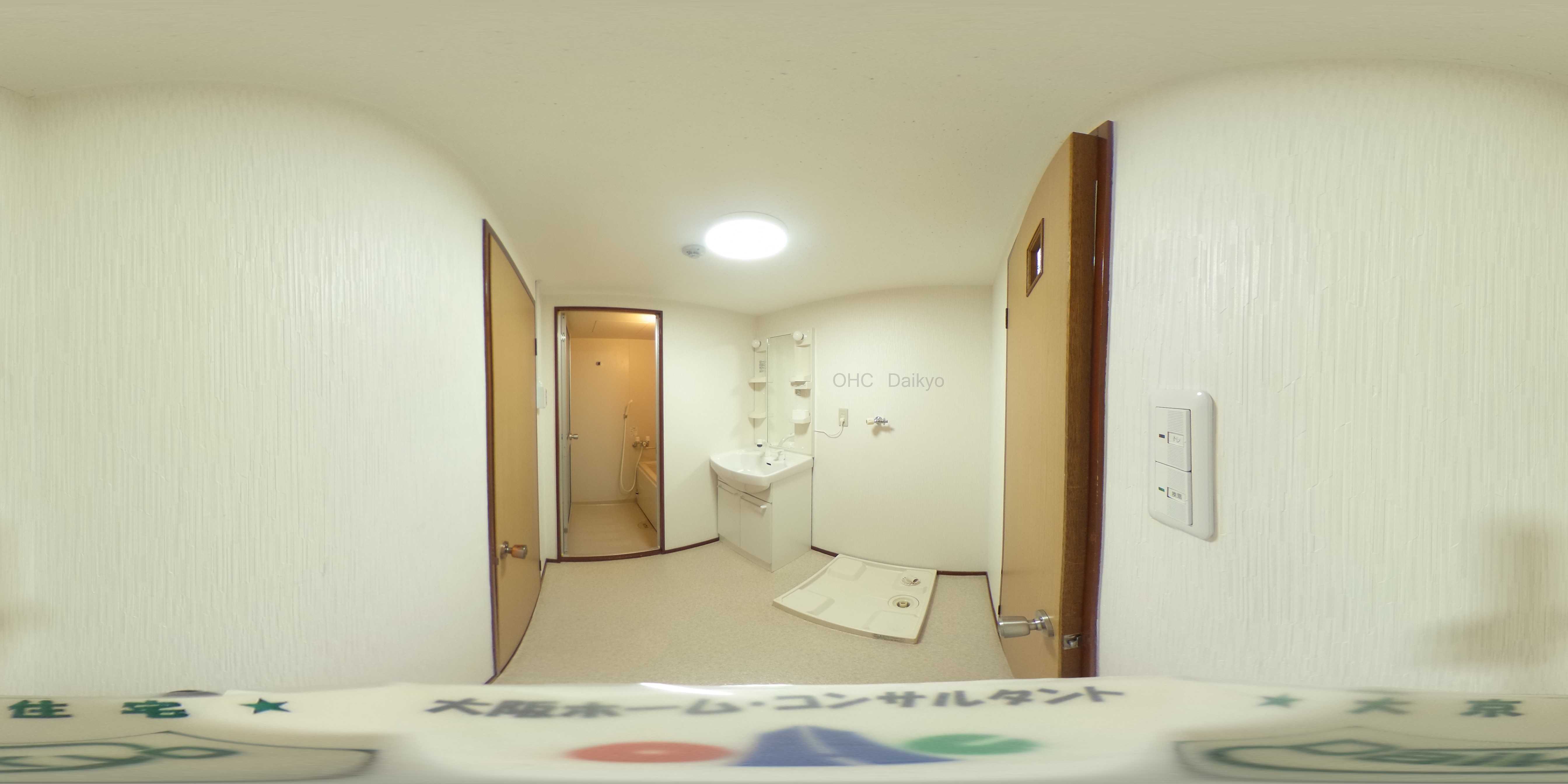 山中マンション 洗面所