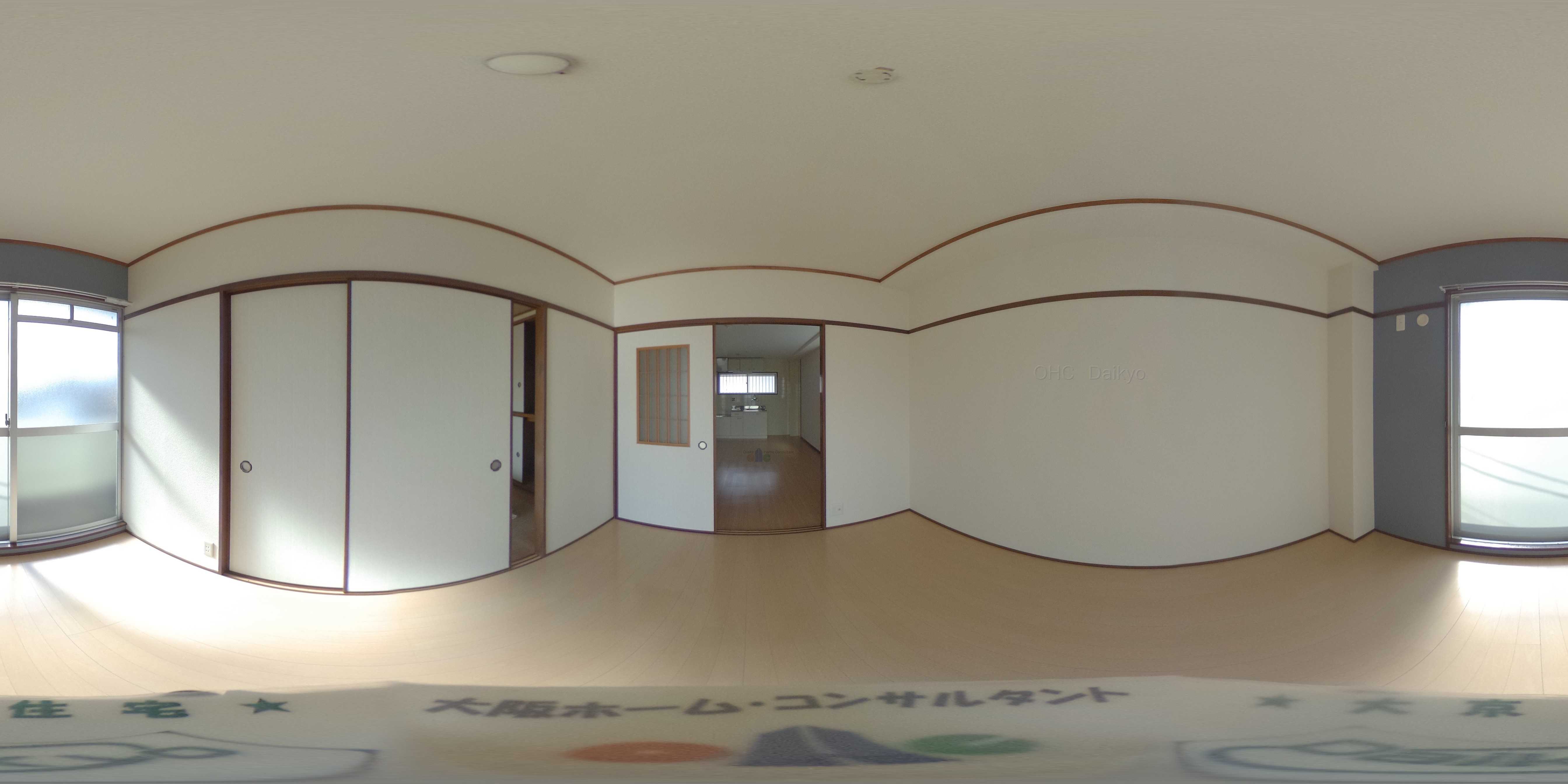 山中マンション ベッドルーム