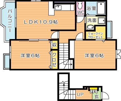 カーサプラシード　Ｂ棟 間取り