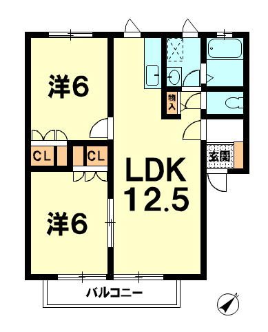 サニーコート 間取り図