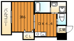 ロイヤルガーデン堺 間取り