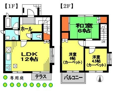榛名坂グリーンヒルズ 間取り図