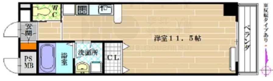 ガーデンパレス久宝寺 間取り
