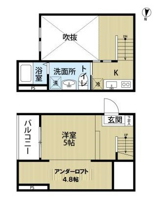 愛知県名古屋市中村区北畑町２丁目 間取り