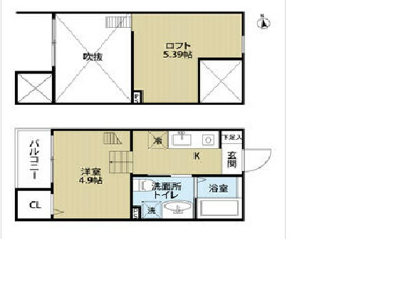 愛知県名古屋市熱田区古新町１丁目 間取り