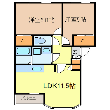 ルナフレア 間取り