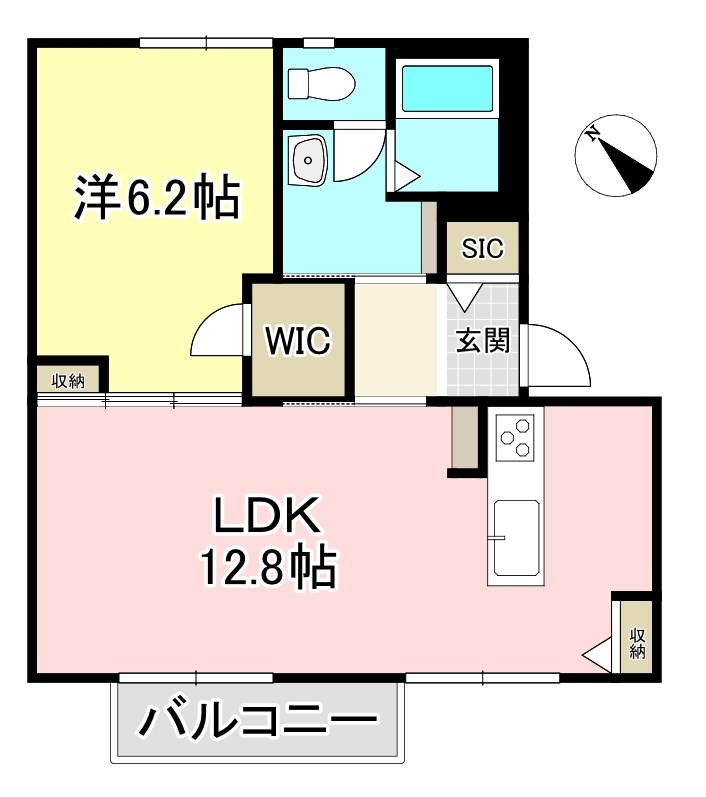 アメニティ２１　C 間取り