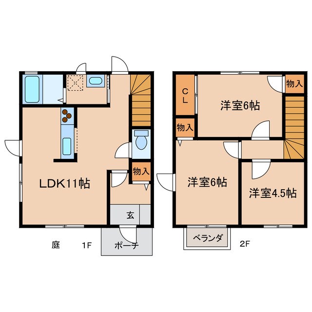 長野県上田市小島 間取り
