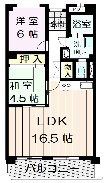 第二寺田マンション 間取り