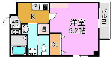 エヌエムトラントシス 間取り図