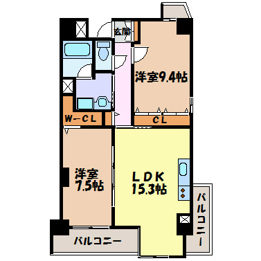 イーグルヘッド橦木 間取り図