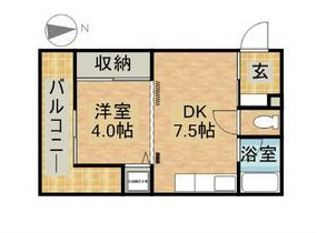 愛知県名古屋市南区内田橋１丁目 間取り