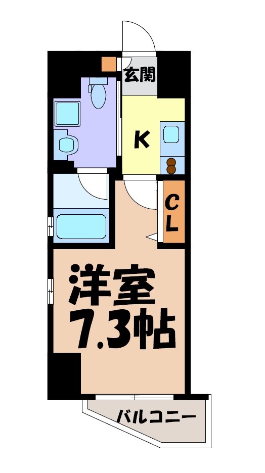 カレント今池 間取り図