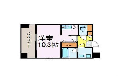 愛知県名古屋市中区松原１丁目 間取り