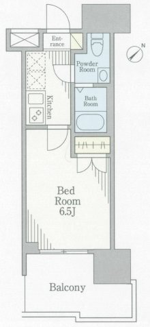 パークキューブ北松戸 間取り図