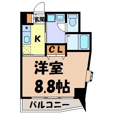 アビタシオン鶴舞 間取り図