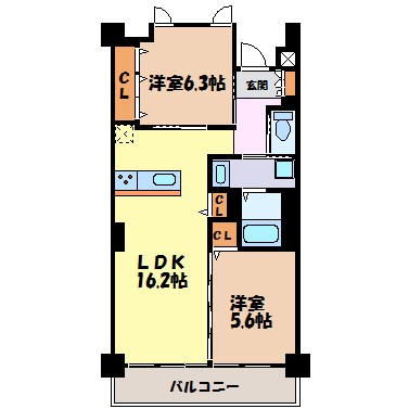 白壁リンクス 間取り図