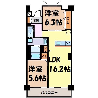 白壁リンクス 間取り図