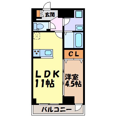 ベラヴィスタ神田 間取り図