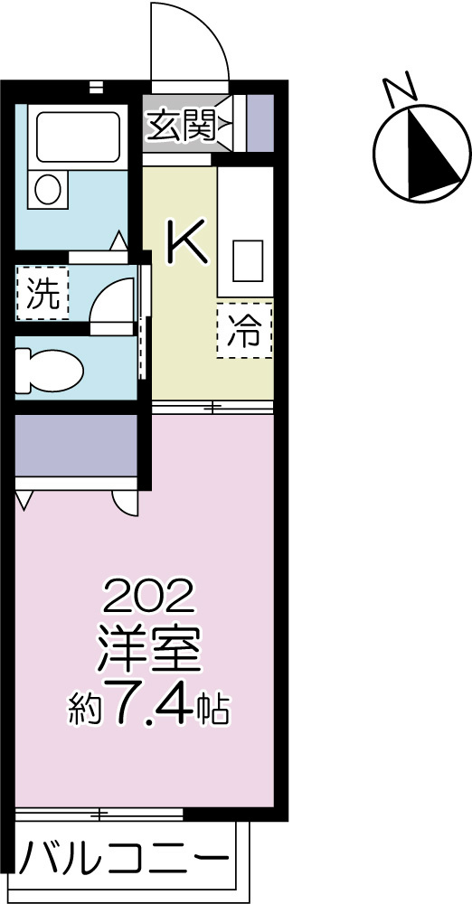 カサ・アンヘル 間取り