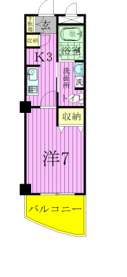 ＧＯＴＯⅡ 302号室 間取り