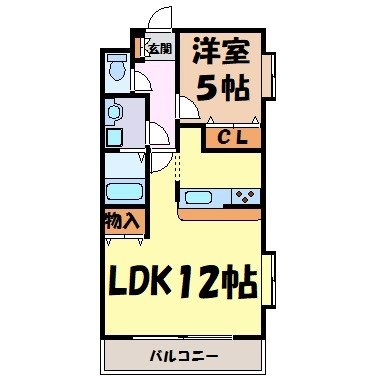 リバパレス鶴舞 間取り図