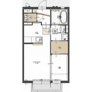 Y2ヤナゼパナハイツ 101号室 間取り