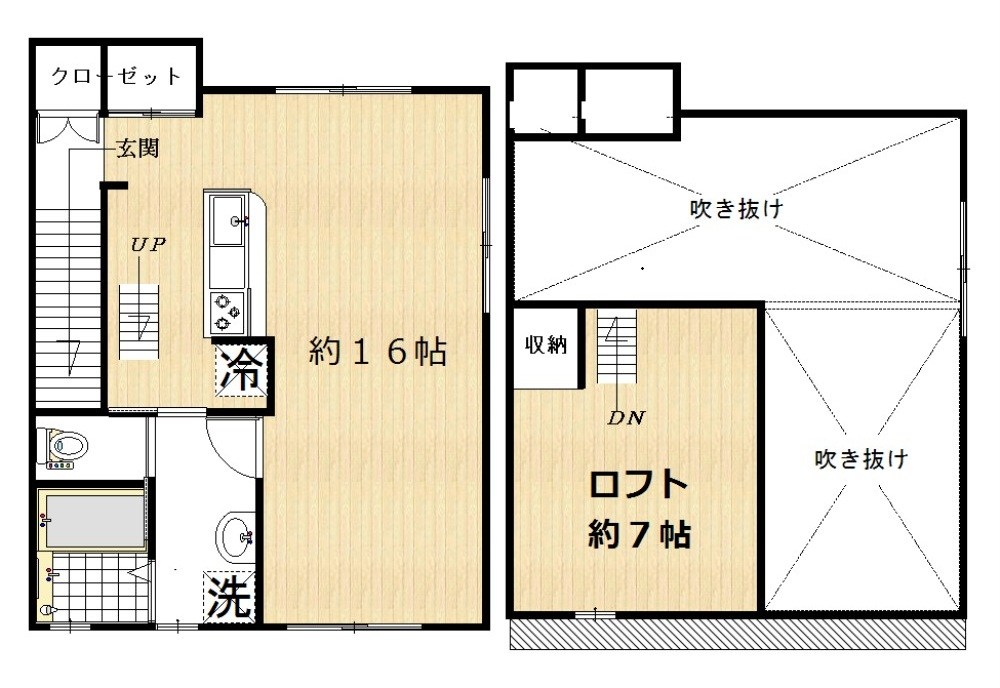 プロースト 間取り