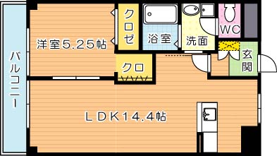 プリモレガーロ青山  間取り図