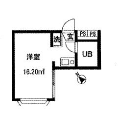 ＲＡＲＡ京急大津 201号室 間取り