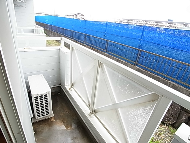 フラワーハイツ ベランダ