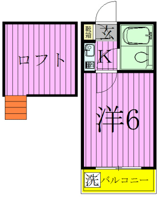 ジュネパレス松戸第46 間取り