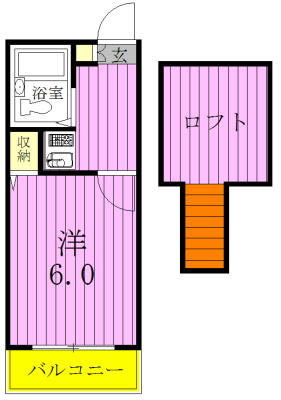 ゼフィランサス五香 202号室 間取り